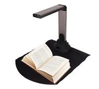 Portable Document Scanner, 15 MP HD Book Scanner A4 Auto Focus with OCR Function, Multi Language LED Light USB Document Scanner for Online Teaching, Distance Learning, Web Conferencing