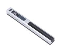 Portable Document Scanner, 900DPI Handheld Image Scanner, A4 Colour Photo Mobile Scanner, Handheld Scanner for Business, Photo, Picture, Receipts, Books (Silver)