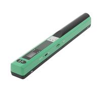 Portable Document Scanner, 900DPI Handheld Image Scanner with Storage Bag, Photo Scanner for Business, Photo, Picture, Receipts, Books (Multiple File Formats Supported) (Green)