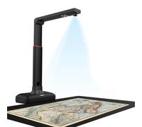 Portable Document Scanner with 23 MP Camera and OCR, Compatible with MacOS and Windows, Ideal for Online Education and Video Conferencing