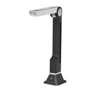 Portable Document Scanner with 5 Million Pixels, Upright Folding Design, OCR Text Recognition, Image Stitching Software for Various Documents