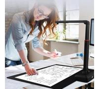 Portable Document Scanner with High Definition 23MP & Multi-language OCR, Foldable Design for Easy Classroom and Office Use
