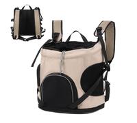 Portable Dog Backpack - Breathable Multi-Functional Pet Carrier, Adjustable Outing Travel Bag, Comfort Backpack, Vet Visit Nail Trimming | Hiking Taxi Public Transport for Small Dogs Puppies Travel