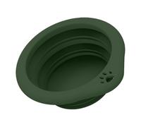 Portable Dog Bowl 300 ml Foldable Bowl with Carabiner Made of Silicone Water Container for Camping, Walks, Daily Travel, as well as for Pets such as Dogs and Cats