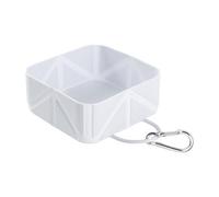 Portable Dog Bowl | 500ml Foldable Kitten Feeding Container | Pet Food Water Bowl - for Camping Hiking Travel Car Beach RV Park Daily Walks Picnic Animal Lovers Travelers Hikers Trainers