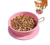Portable Dog Bowl | Multipurpose Soft Hydration Drinker | Foldable Travel Dish for Dogs, Walks, Beach, Camping, Hiking with Small, Medium and Large Pets