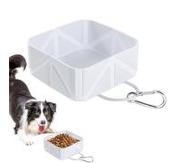 Portable Dog Bowl | Pet Folding Food Feeder | Portable Dogs Feeder Waterer 500ml for Boat Walking Traveling Outdoor Hiking RV Camping Beach