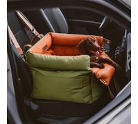 Portable Dog Car Seat for Range Rover Evoque Pure Prestige 2012-2018 | Small Medium Dogs Up to 35lbs, Converts to Travel Bed & Carrier, Fully Padded, Easy Wipe Clean,Booster Bed & Carrier