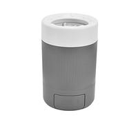 Portable Dog Cleaner Cup, Lightweight Pet Washing Tool, Multifunctional Dog Washer with Soft Bristles for Home and Travel Use, Made of Durable ABS Material (Grey)