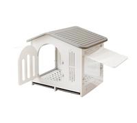 Portable Dog Crate for Indoor and Outdoor Use, All-Season Pet Kennel Suitable for Small to Medium-Large Dogs