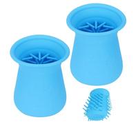Portable Dog Paw Washer, Foot Washing Plug for Dogs | Massage Cup with Stolen Design for Use at Home, While Walking and Walking