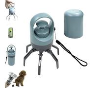 Portable Dog Pooper Scooper, Dog Poop Scooper With Bag Dispenser, Six-pronged Poop Scoop Clamp, No Touch Poops Picker With Claw Design, Pet Waste Cleaner, For Dogs, Cats, Horse, Chicken