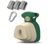 Portable Dog Pooper Scooper with Bag Attachment, Small Handheld Poop Scoop for Travel Walks Yard