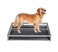 Portable Dog Potty Trainer - Indoor/Outdoor Pet Litter Box for Housebreaking & Floor Protection - Essential Dog Training Solution