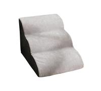 Portable Dog Staircase | Sponge Dog Steps 3 Tiers | Ramp Steps with Flannel Cover | Non-Slip Dog Steps Stairs | Movable Indoor Steps for Dog Indoor Fun Activity