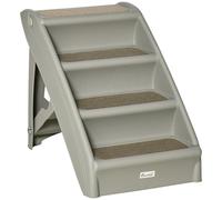 Portable Dog Steps for Bed, Sofa Non-Slip Pet Stairs for Cats, Dogs - Grey