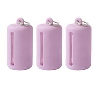 Portable Dog Waste Bag Dispenser Poop Bag Easy To Carry Fits Any Bag For Poop Multiple Use Colorful Solid Color Waste Management Tool