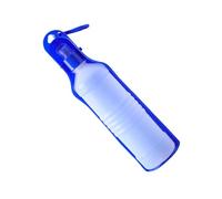 Portable Dog Water Bottle 250ml/500ml Foldable Lightweight Dog Drinking Bottle Spill Proof BPA Free Food grade For Dogs Travel Walking Hiking Park(Blue,250ml)