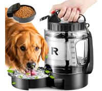 Portable Dog Water Bottle Bowl - 2200ml Travel Water Bowl Dispenser for Dogs Leak Proof, Suitable for Large Pet Drinking, A Must Have for Outdoor, Camping, Walking, Beach, Hunting, and Other Scenes