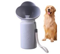 Portable Dog Water Bottle - Dog Food Dispenser | Foldable Leak Saucer Dispenser | High Temperature Resistant Container | Pet Stuff Accessories Item | Puppy Needs for Cats Running