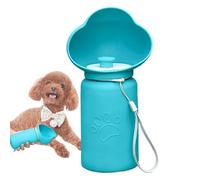Portable Dog Water Bottle - Foldable Dog Water Bottle | Foldable Leak-Proof Dispenser High-Temperature Resistant Waterer Bowl For Hiking Camping Beach Outdoor Traveling Park Road Trip