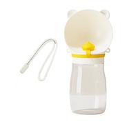 Portable Dog Water Bottle for Small Dogs, White 380ML