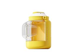 Portable Dog Water Bottle Large With Bowl 1150/800/500ML Dog Travel Water Bottle With Food Container, Puppy Bottle Water Dispenser, Leak Proof Dog Water Bottles For Walking Hiking, Camping(A,1150ML)