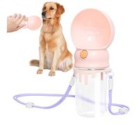 Portable Dog Water Bottle, Portable Travel Outdoor Water Dispenser - 360ml Leak Proof Dog Bottle, Cat Fountain, Dog Bowl Puppy Waterer Can