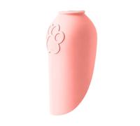 Portable Dog Water Bottle - Travel Pet Hydration Cup Silicone Leakproof Drinking Bottle For Dogs Outdoor Walks Hiking Lightweight Water Feeder Bowl Dispenser (1, Pink)
