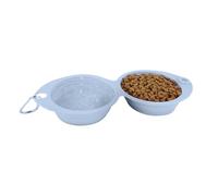 Portable Dog Water Bowl - Food Water Bowl,Foldable Treat Container for Daily Walks Park Outings Road Trips Hiking Adventures Camping Kittens Puppies
