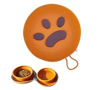 Portable Dog Water Bowls | Foldable Puppy Food Bowl - Resolving The Challenge Storage Challenge Travel Bowls, Lightweight Silicone Anti-Slip Unuse for Camping