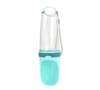 Portable Dog Water Dispenser 350ml Leakproof BPA Free Food grade Easy to Clean For Dogs Travel Walking Hiking Park(Green)