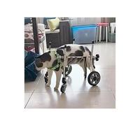 Portable Dog Wheelchair for Small Dogs & Cats - XXS/XS/S, Four-Wheel Mobility Aid for Back Legs, Arthritis Support, Rehabilitation Trolley, Weak Leg Brace