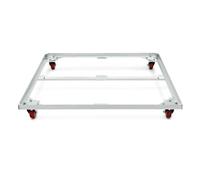 Portable Dolly by Gear4music | Robust Steel Dolly for 1m x 1m Panels, Carries Up to 100kg, Reduces Strain and Speeds Up Pack-Down, Gear4music Staging