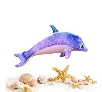 Portable Dolphin Mammals, Fun Inflatable Beach Set, Buoyant with Splash Feature, Waterproof Pvc Floating Sea Creatures, Marine Figurine with Colorful Design, Backyard Playthings for Resort Holiday