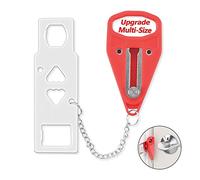 Portable Door Lock for Hotel Travel Safety, Safe Lock for Travelling, Home Security Locks for Additional Safety and Privacy, Perfect for Hotel Home Apartment College