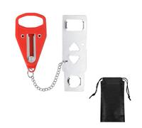 Portable Door Lock for Travel & Home Security - Extra Safety Lock for Hotels, Bedrooms, Apartments & Schools - Easy to Install Anti-Theft Device from Inside