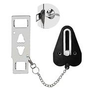 Portable Door Lock, Heavy Duty Hotel Door Lock Travel Safety for Additional Safety and Privacy, Perfect for Home, Hotel, Traveling, Apartment & College