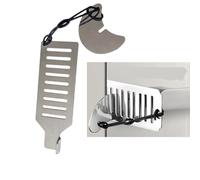 Portable Door Lock - ShiningUU 2 Pcs Stainless Steel Hotel Door Lock Travel Safety Without Drilling | Adjustable Door Jammer | Self-Defense Door Lock for Apartments, Family Rooms & Holiday Stays