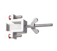 Portable Door Lock - Stainless Steel Aluminum Alloy 9.7x2.2cm | Safe And Reliable Security Lock | Security Device For Home, Hotel, Travel, Apartment, Dormitory, Child Safety, Temporary Locking, Easy I