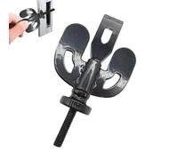 Portable Door Lock | Stainless Steel Security Device | Removable Security Lock - for Travel Hotels Apartments Bedrooms Dormitories Home and School