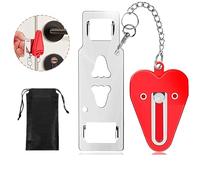 Portable Door Lock, Travel Lock Solid Heavy Duty Lock for Traveling Hotel Home College Security,Hotel Door Lock Travel Safety