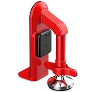 Portable Door Stop Alarm, Wedge Security Alarm for Bottom of Door, Travel Safety Device for Hotel, Home, Apartment, Personal Door Stopper with 80DB Siren (Red)