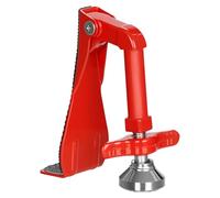Portable Door Stopper Door Lock for Travel Anti Theft Door Blocker, Security Door Stoppers for Bottom of Door, No Drill Safety Doors Stopper Hotel Door Locks for Travelers Security (Red)