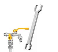 Portable Double Ended, Wrench Radiant Distributor, Pipe Manifold Spanner | Compact Radiant Floor, Heating Wrench Sturdy, for Home Plumbing, Industry Garage HVAC, Construction Technicians