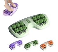 Portable Double Foot Massage Roller, Three Massage Techniques for Relieve Pain from Plantar Fasciitis,Plantar Fasciitis Rollers Improved Circulation