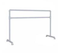 Portable Double Layer Ballet Barre for Home, Heavy Duty Steel Dance Bar for Stretching and Gymnastics, Easy Assembly, Ideal for Dancers & Fitness