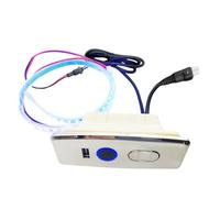 Portable Double Mode Sofa Light Controllers With Resistant ABS Materials Housing And Stable Dimming Function Electric Sofa LED Controllers