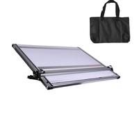 Portable Drafting Board 60x46cm Magnetic Architecture Table with Adjustable Angle, Parallel Straightedge, Storage Bags for Students & Professionals