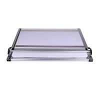 Portable Drafting Board with Adjustable Angle and Parallel Motion Bar, Magnetic Architecture Table with Straightedge and Storage Bag